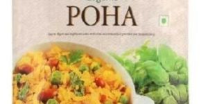 Health Fields Organic Poha Flattened Rice - 500 Grams