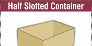 Half Slotted Container