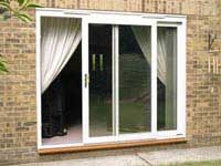 UPVC Inline Sliding Patio Doors