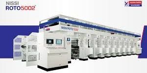 MULTI COLOR ROTO GRAVURE PRINTING MACHINE