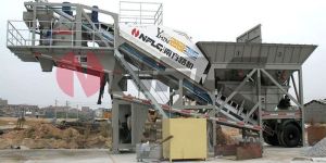 Integral Mobile Concrete Batching Plant