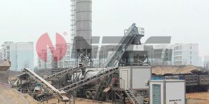 Mobile Continuous Asphalt Batching Plant
