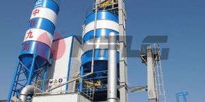 STANDING-TYPE DRY-MIX MIXING EQUIPMENT