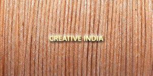 Metallic Color Wax Cotton Cords