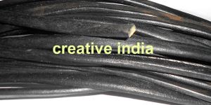 Semi Round Leather Cords