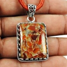 Trendy Fuchsite Gemstone Pendant