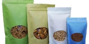 Printed Stand up Zipper Pouch