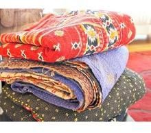 Kantha Throw Bedding Blanket
