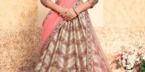Wedding Wear New Designer Multi Work Satin Lehenga Choli