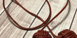 Double Ended Monkey Fist Charm Bookmark