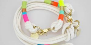 Rainbow Lovers Rope Collar