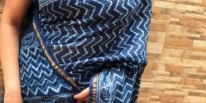 Hand Block Printed Cotton Sarees