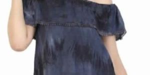 Women Regular Rayon Tie Dye Tops