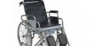 SC609GC Durable Lightweight Portable Commode Wheelchair
