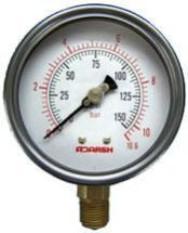 SS Case-Brass Internals Pressure Gauges