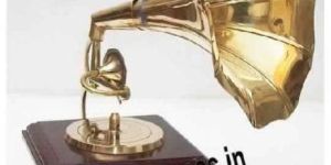 Wooden Square Gramophone