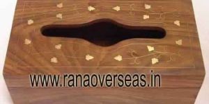 Wooden Tissue Box