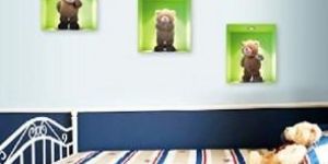 Wall Dcor Cute Teddy Design,