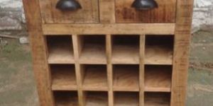 Wooden Wine Cabinet Sideboard