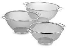 Stainless Steel Strainer Bowl