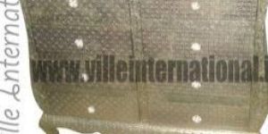 White Metal Fitted Chest of Drawer