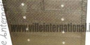 White Metal Fitted Chest of Drawer with Five Drawers