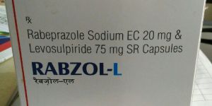 Rabeprazole Sodium EC 20 mg & Levosulpiride 75 mg SR Capsules