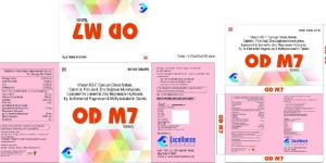 Vitamin K2-7, Calcium Citrate Malate, Zinc Sulphate Elemental Magnesium & Methylcobalamin Tablets