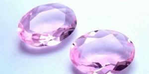 Pink Kunzite Quartz Faceted Gemstones