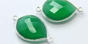 Sterling Silver Green Chalcedony