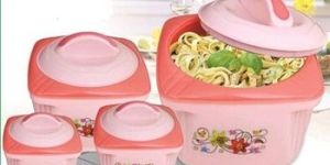 PLASTIC INSUALTED WARE CASSEROLE SETS