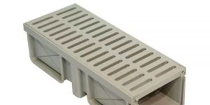 Trench Drain with Plastic Grating