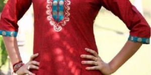 THE CHRAMING RED TUNIC