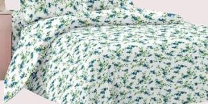 Cotton Bed Sheet with 2 Pillow Covers