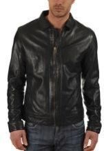 Mens Lambskin Black Coat