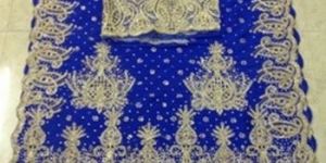 AFRICAN EXCLUSIVE SPECIAL RAWSILK STONE WEDDING GEORGES