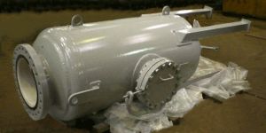 Water, or Liquid, in Bladder Type Surge Tank