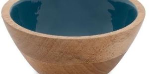 Wooden Small Size Resin Bowl