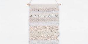 Woven Cotton Rug Wall Hanging