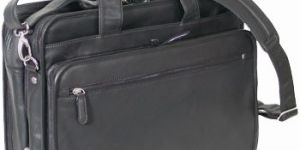 Mens Leather Messenger Laptop Bag