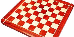 Redwood Padauk Chess Board