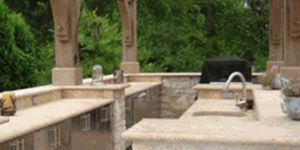 Outdoor Grill Cabinets