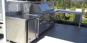 Stainless Steel Grill Cabinet
