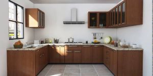 U-Shape Modular Kitchen