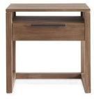 Cubical Shape Bedside Table