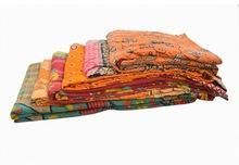 Kantha Blanket Quilt