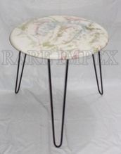 Coffee Table with Marble Top