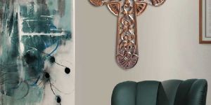 Carved Wood MDF Celtic Cross