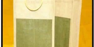 Jute Wine Bottle Bag