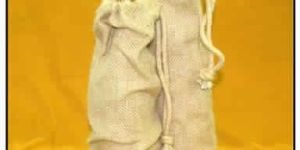 Jute Wine Pouch